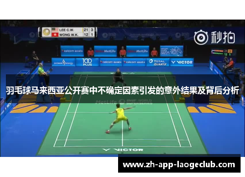 羽毛球马来西亚公开赛中不确定因素引发的意外结果及背后分析